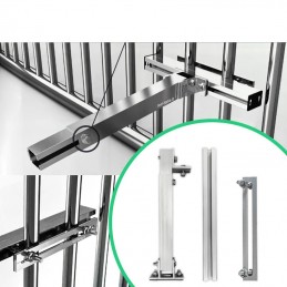 KIT Di Montaggio Da Balcone Per Pannello Solare Fotovoltaico Inclinazione Regolabile