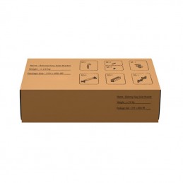 KIT Di Montaggio Da Balcone Per Pannello Solare Fotovoltaico Inclinazione Regolabile