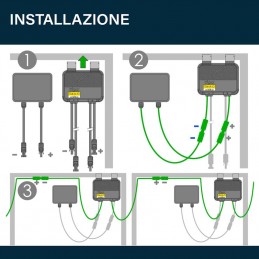 Tigo Ottimizzatore di Potenza Smart per Pannelli Solari Fotovoltaici fino a 700W 80V 15A Sku TG-TS4