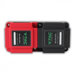 V-TAC Busbar per Collegamento in Parallelo di Batterie di Accumulo Bassa Tensione 4x Terminali M10 48V 400A Sku 23789