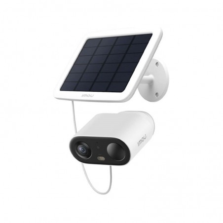 Imou Kit -Telecamera IP WiFi da 3MP Con Pannello Solare e Batteria Ricaricabile  Cell Go 2K FullColor Active Deterrenza