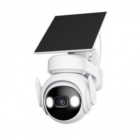 IMOU-KIT/IPC-K9EP-3T0WE/FSP12 - Kit Imou Telecamera Dome IP WiFi da 3MP con PAN/TILT e pannello solare + batteria