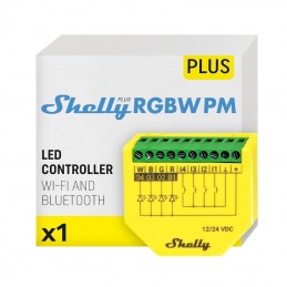 Shelly Plus RGBW PM 12/24V INS821