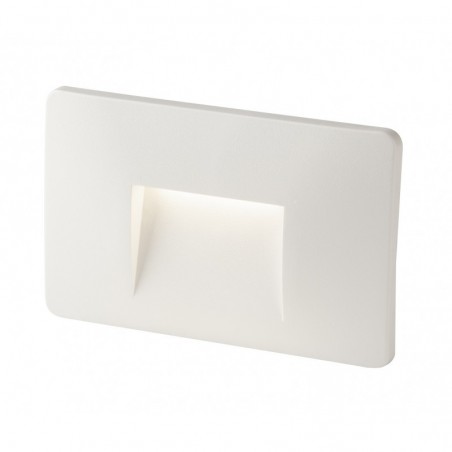 Segnapasso Per Cassetta 503 Bianca IP65 CCT 2W 240Lm 8,5x13,4Cm STEPLIGHT-Q-B-CCT