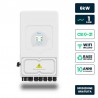 V-TAC Inverter Ibrido Monofase LV Deye 6kW WiFi CEI 0-21 Bianco IP65 On-grid e Off-grid Sku 12679