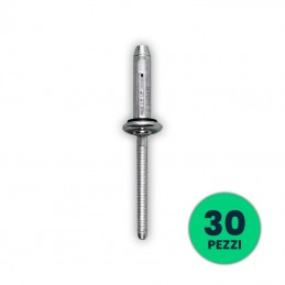 Rivetti di Fissaggio per Profilo in Alluminio SKU 11290 Confezione 30 Pezzi Sku 11293