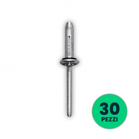 Rivetti di Fissaggio per Profilo in Alluminio SKU 11290 Confezione 30 Pezzi Sku 11293