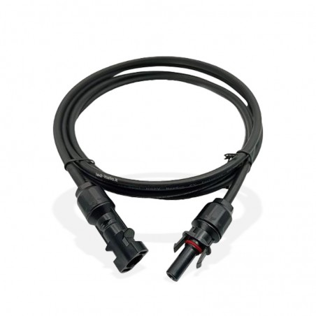 V-TAC Cavo di prolunga solare da 2.5m Colore Nero per impianto solare fotovoltaico VT-545 VT-450