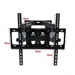 TF-17 Staffa Tv Snodabile 26-55 Pollici  Con Doppio Snodo