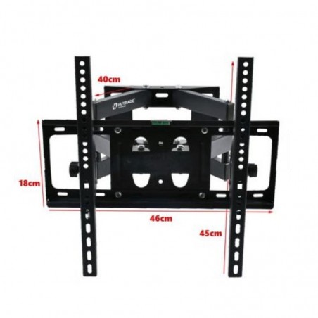 TF-17 Staffa Tv Snodabile 26-55 Pollici  Con Doppio Snodo