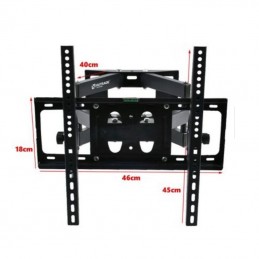 TF-17 Staffa Tv Snodabile 26-55 Pollici  Con Doppio Snodo