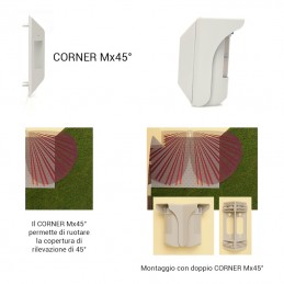 Staffa Di Fissaggio Ad Angolo Eea Acc-000-024_01 Corner Mx45° Antintrusione