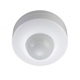 V-TAC Sensore di Movimento a Infrarossi 360° Montaggio a Plafone Con funzionalità ON/OFF Colore Bianco (Max 300W) IP20