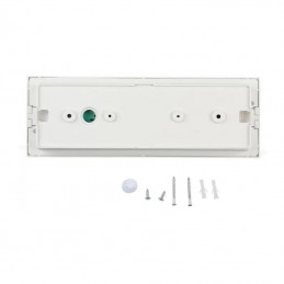 Lampada Led Chip CREE Di Emergenza 1.2W Da Incasso/Plafone Modalità SA/SE 12h Ricarica 6000K IP40