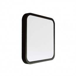 Plafoniera Led Quadrata 24W Cornice Nera 4000K IP44 Sku 76461