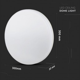 Plafoniera LED rotonda V-Tac sku 1394 25W 6400K IP44