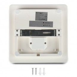 Plafoniera LED SMD 15W V-Tac 1391 quadrata IP44