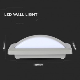 Lampada Led 12W da muro rettangolare V-Tac