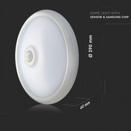 Plafoniera Led rotonda smd 12W V-Tac Sku 809