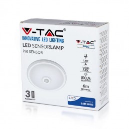 Plafoniera Led rotonda smd 12W V-Tac Sku 809