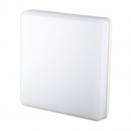 V-TAC PRO Plafoniera LED Chip Samsung Quadrata 25W 120LM/W Colore Bianco 6400K IP44