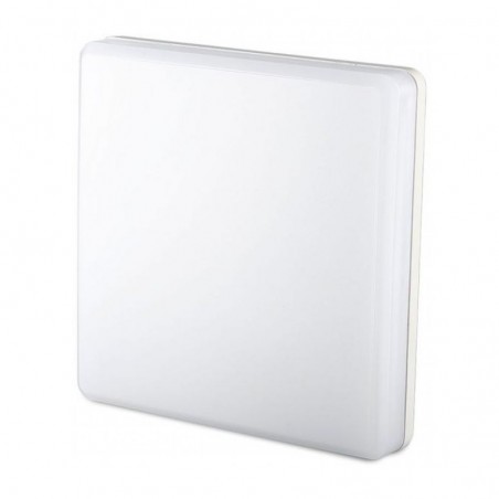 V-TAC PRO Plafoniera LED Chip Samsung Quadrata 25W 120LM/W Colore Bianco 6400K IP44
