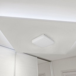 V-TAC PRO Plafoniera LED Chip Samsung Quadrata 25W 120LM/W Colore Bianco 6400K IP44