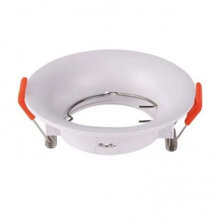 V-TAC Portafaretto Led da Incasso Rotondo GU10 Colore Bianco