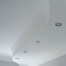 V-TAC Portafaretto Led da Incasso Rotondo GU10 e GU5.3 (MR16) Colore Cromato Orientabile