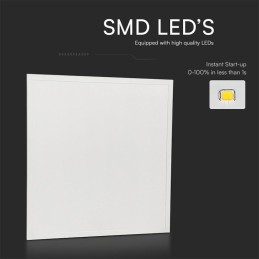 V-TAC Pannello LED 25W 180LM/W da Incasso, Driver Integrato, 600x600mm Colore Bianco 4000K Sku