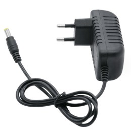 Alimentatore 12V 2A con Jack 2,1 Colore Nero IP44 PER TELECAMERE