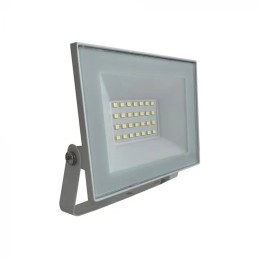 V-TAC Faro LED SMD 20W Slim E-Series con Driver Integrato Bianco 6500K IP65