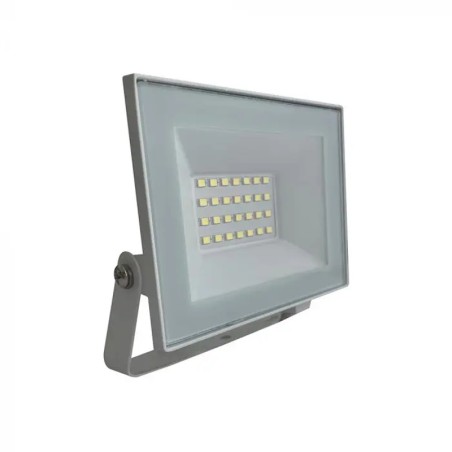 V-TAC Faro LED SMD 20W Slim E-Series con Driver Integrato Bianco 6500K IP65