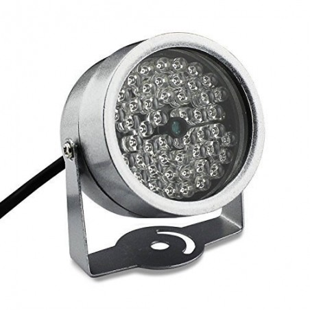 Illuminatore luce 48-LED CCTV IR visione notturna infrarossa per la videocamera di sicurezza di visione notturna