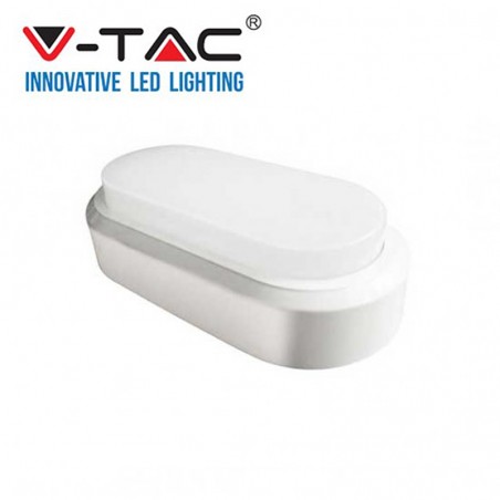 Plafoniera LED ovale 8w colore bianco 6400k ip66 sku 1313